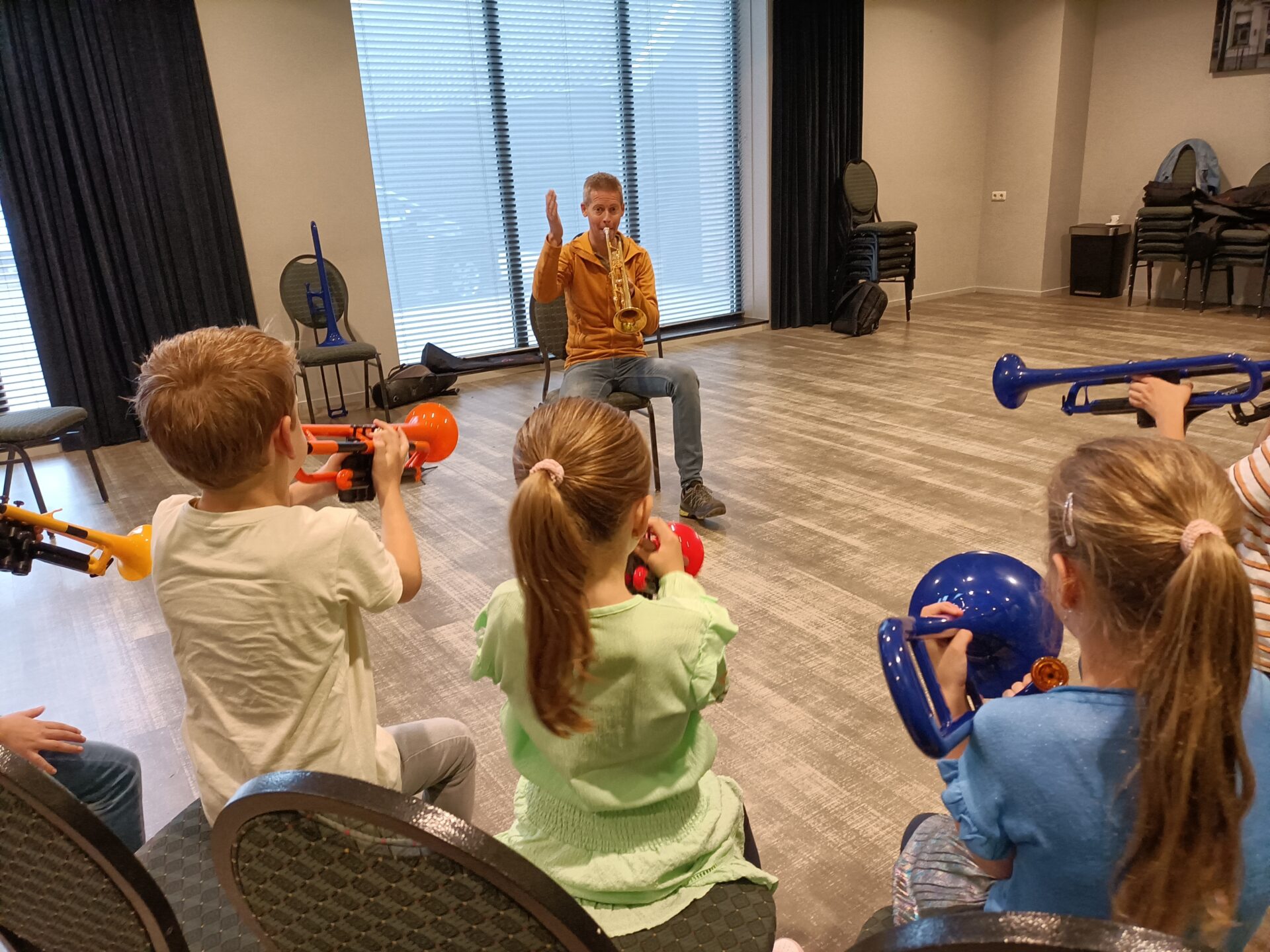 Carrousellessen op de basisscholen was een groot succes!